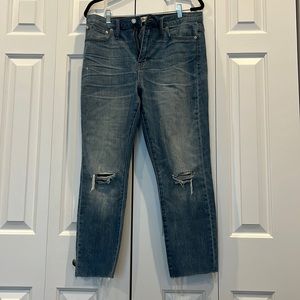 Madewell Slim Boyjean in size 30